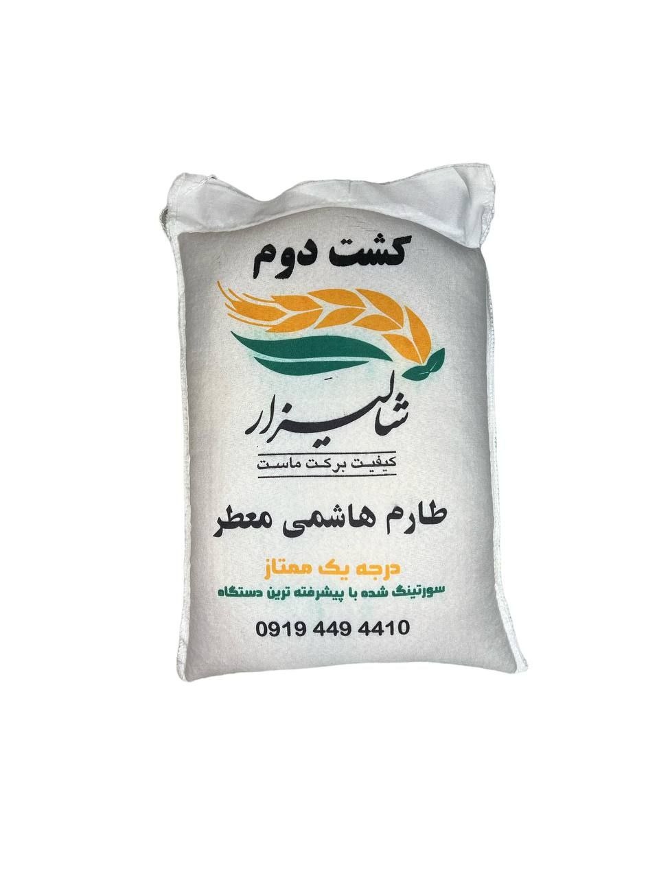 برنج طارم هاشمی کشت دوم فریدون کنار