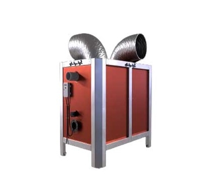 کوره هوای گرم آکسیال 350000 کیلوکالری