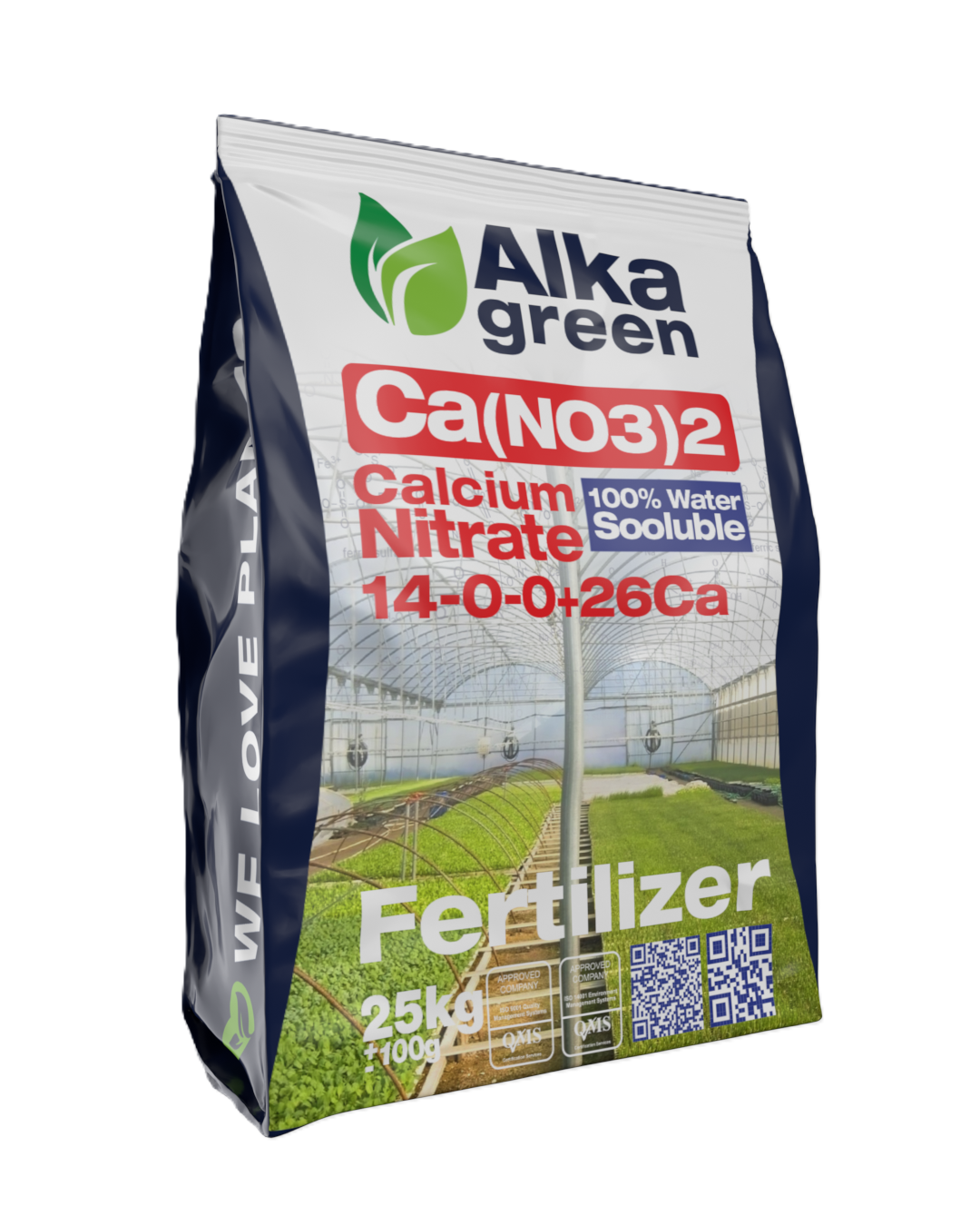 کود آلکاگرین نیترات کلسیم Ca(NO3)2