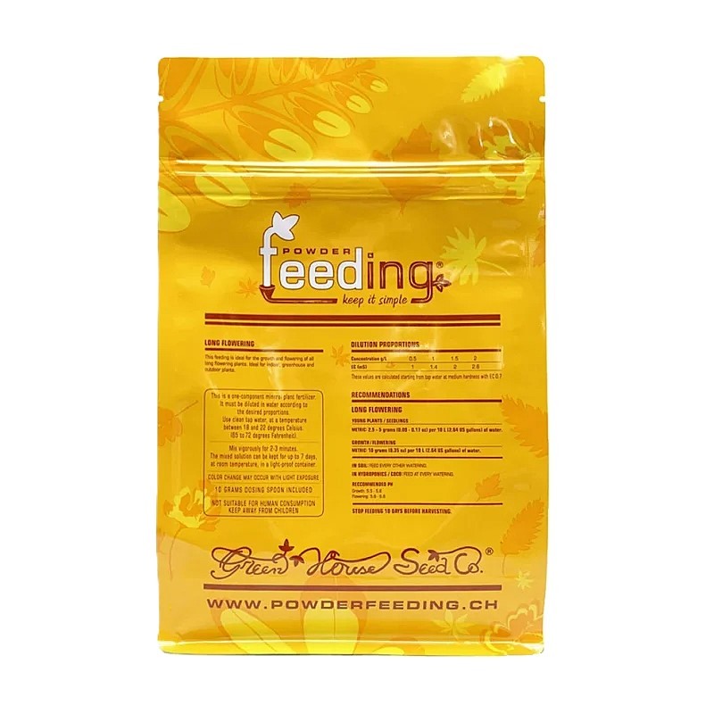 کود فیدینگ لانگ فلاورینگ